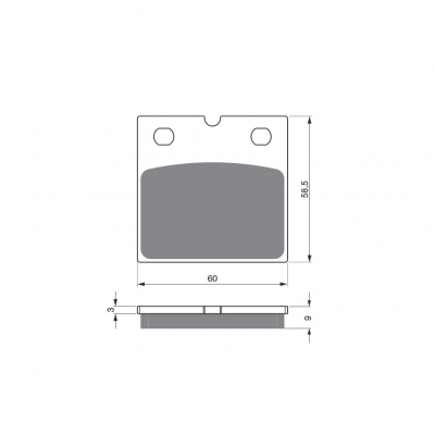 Brzdové obloženie GOLDFREN 197 K5